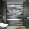 Vách Kính Tắm 180 Độ Cửa Trượt 2 Cánh Hệ Slim